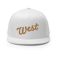 "West" Script Trucker Cap